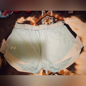 Women's blue Nike shorts